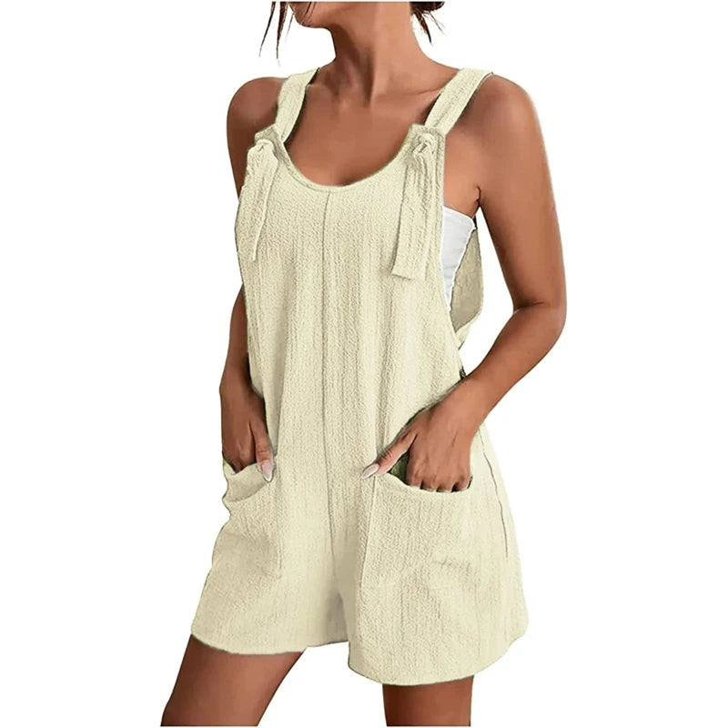 Strappy Pocket Summer Romper