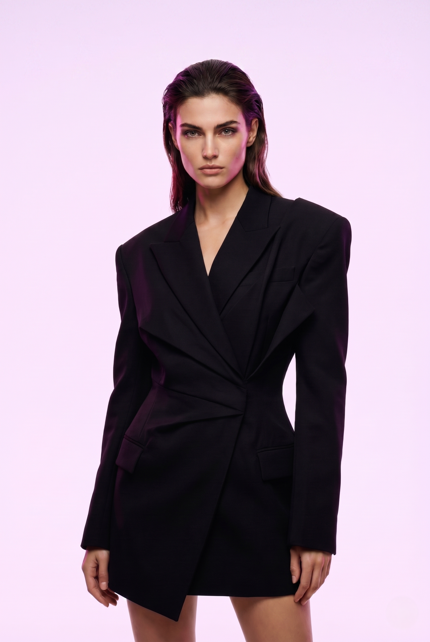 Luxury fashion 3D hero visual