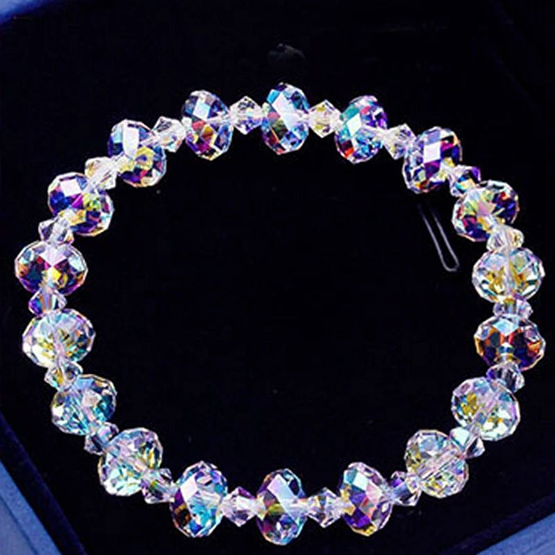 Flash Crystal Beaded Bracelet