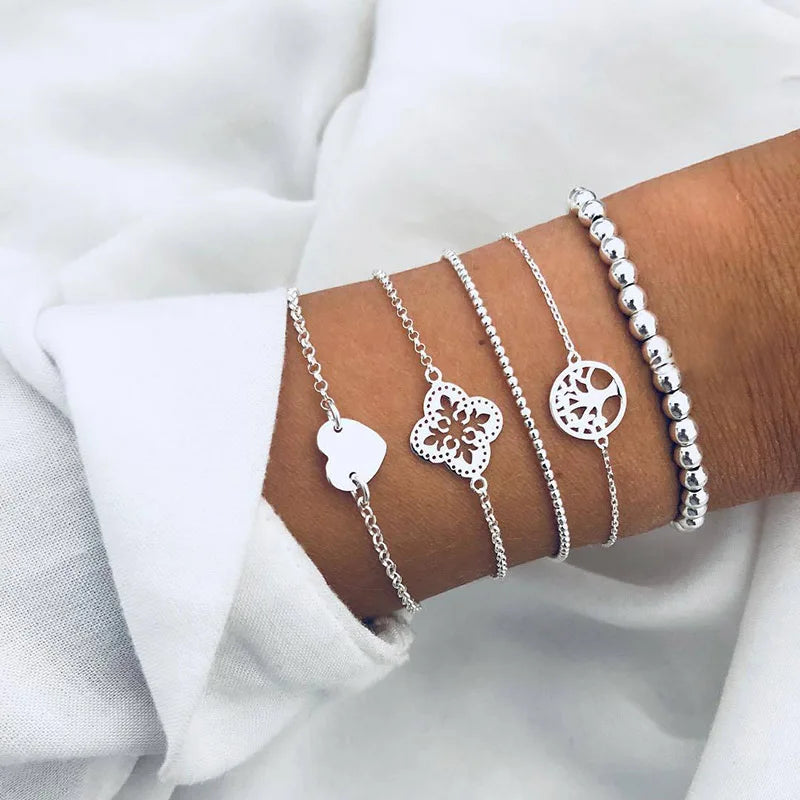 Boho Star Charm Bracelet