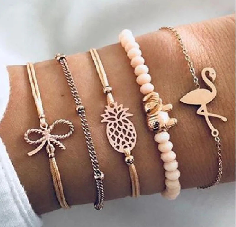 Boho Star Charm Bracelet