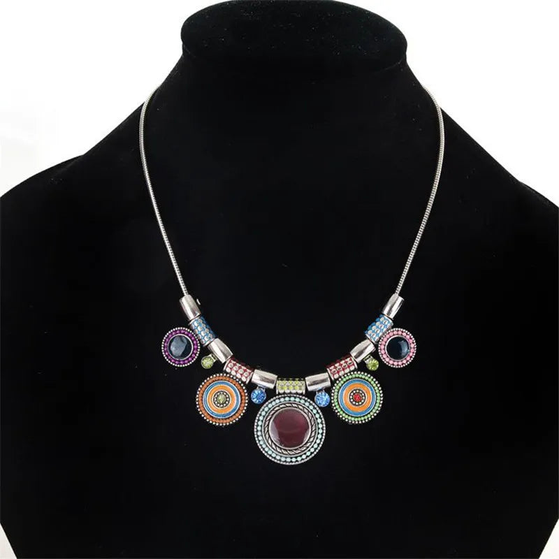 Vintage Gem Choker Necklace