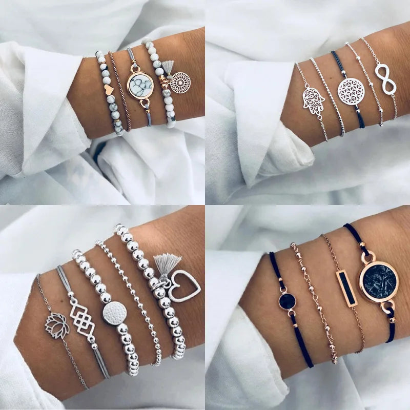 Boho Star Charm Bracelet