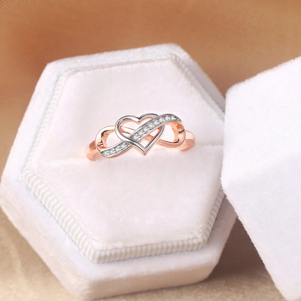 Infinity Promise Couple Ring