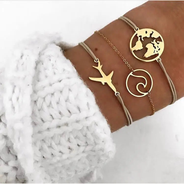Boho Star Charm Bracelet