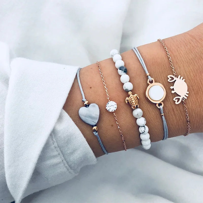 Boho Star Charm Bracelet