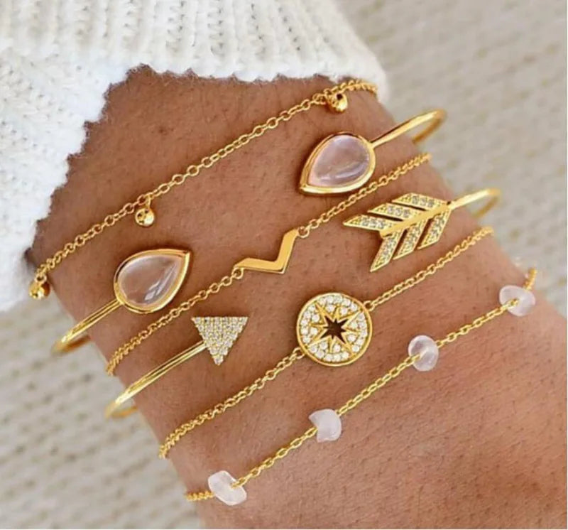 Boho Star Charm Bracelet