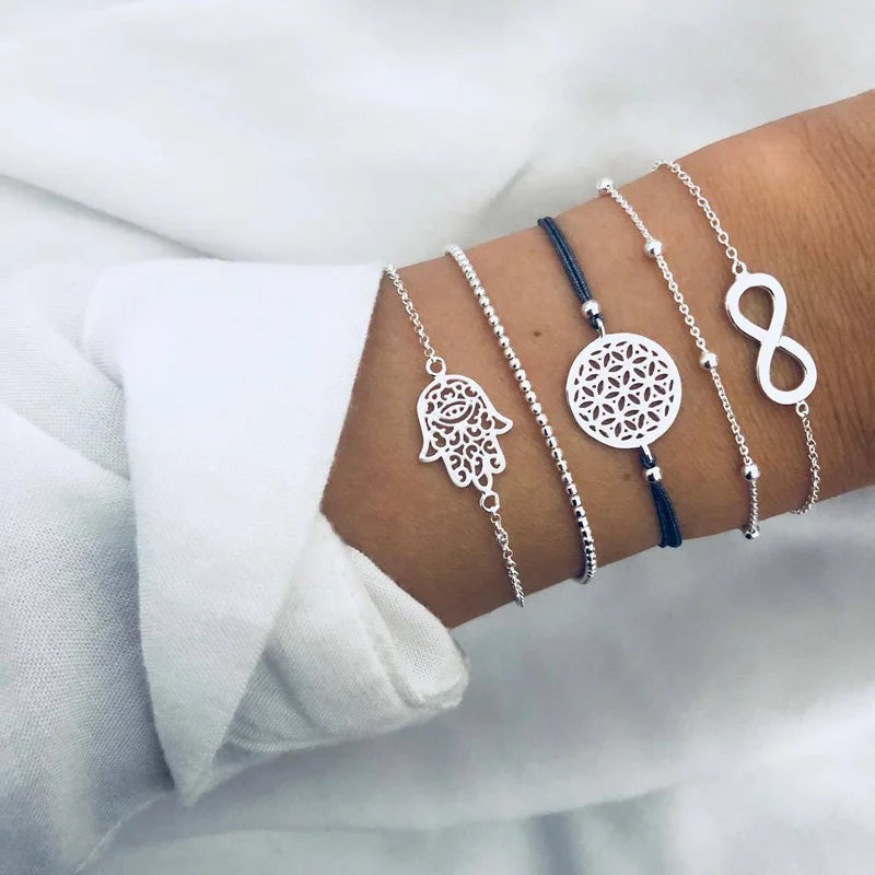 Boho Star Charm Bracelet