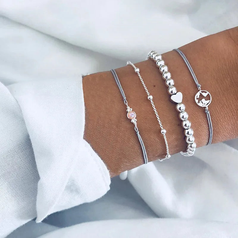 Boho Star Charm Bracelet
