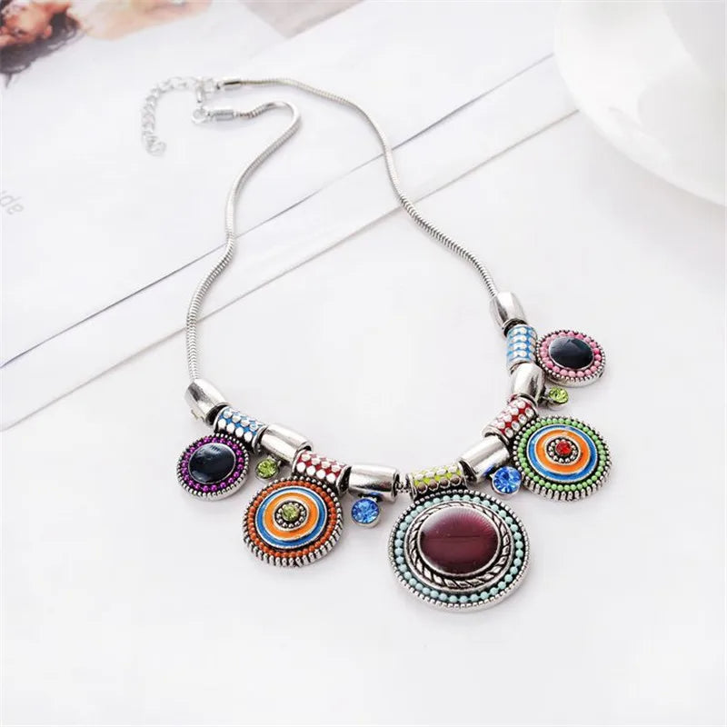 Vintage Gem Choker Necklace