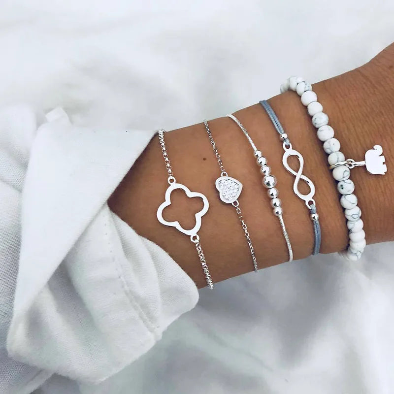 Boho Star Charm Bracelet
