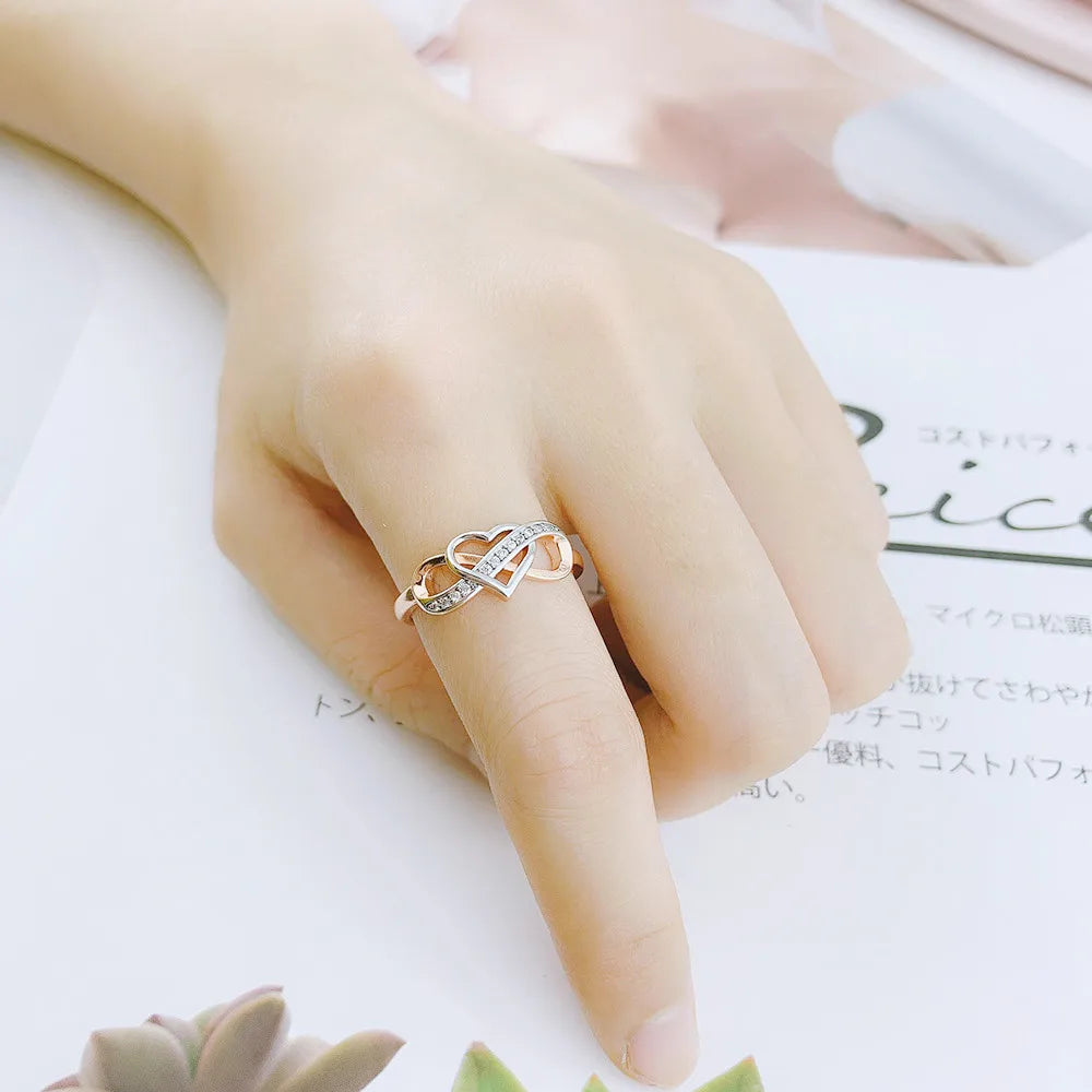 Infinity Promise Couple Ring