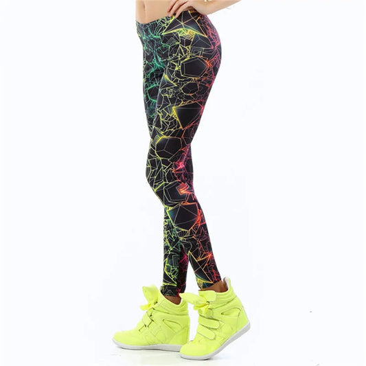 Fluorescent 3D Print Leggings