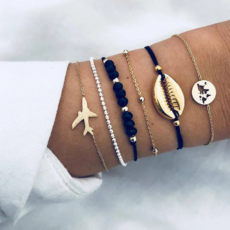 Boho Star Charm Bracelet