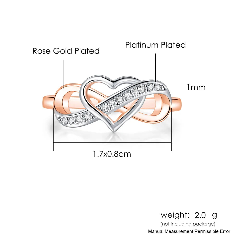 Infinity Promise Couple Ring