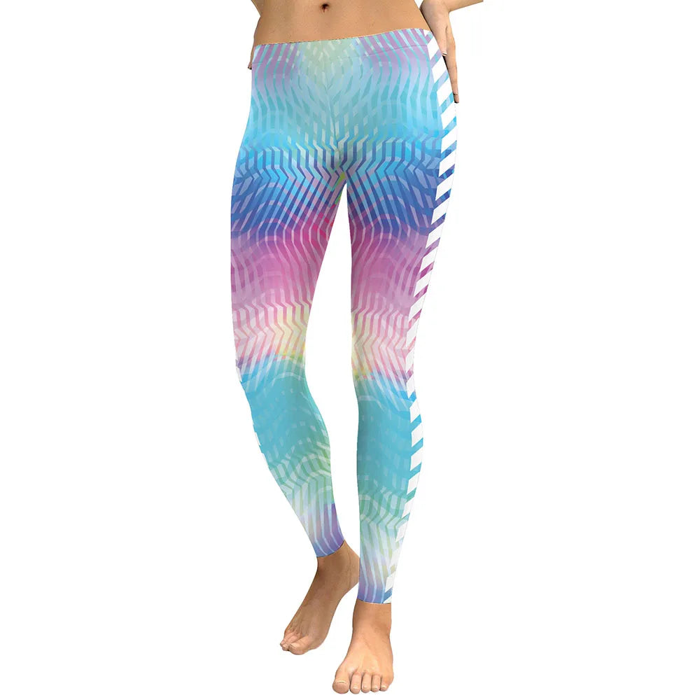 Unicorn Print Fitness Leggings
