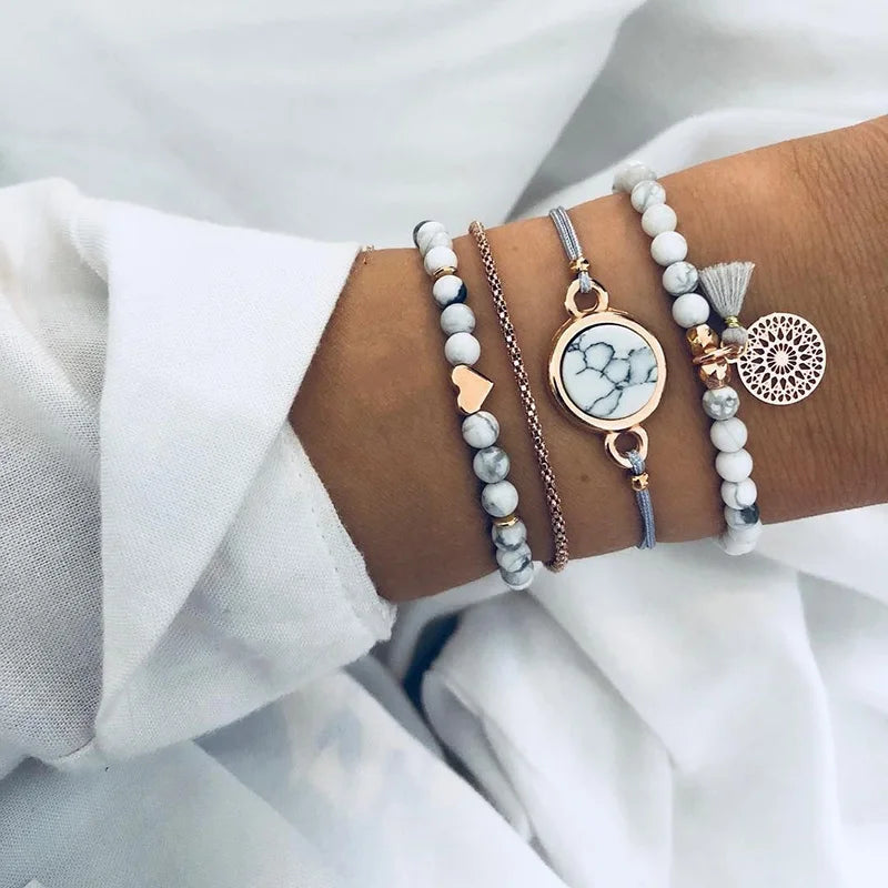 Boho Star Charm Bracelet