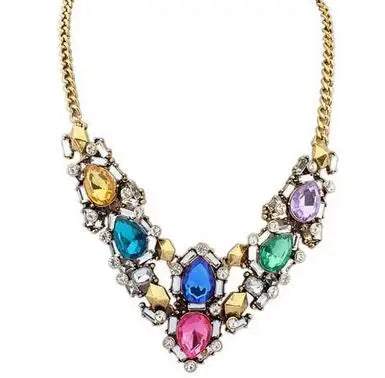 Vintage Gem Choker Necklace