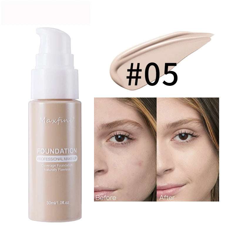 Sweat Resistant Liquid Foundation