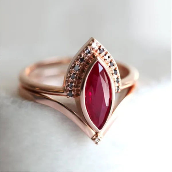 Silver Zircon Engagement Ring