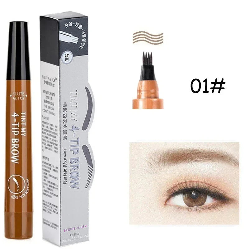 Fork Tip Eyebrow Pen