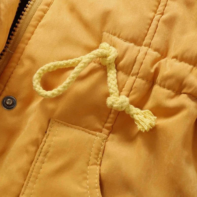 Thickened Hooded Winter Parka