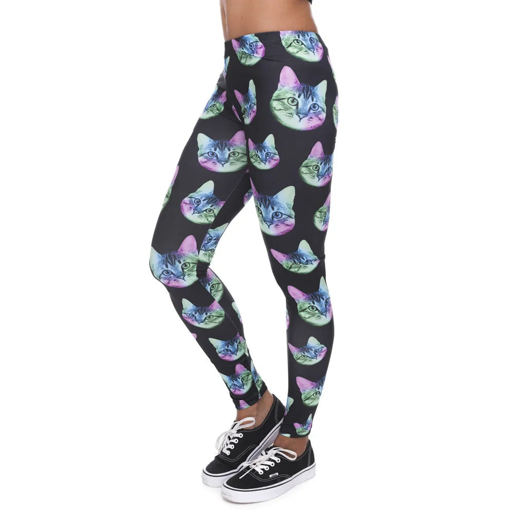 Aztec Ombre Stretch Leggings