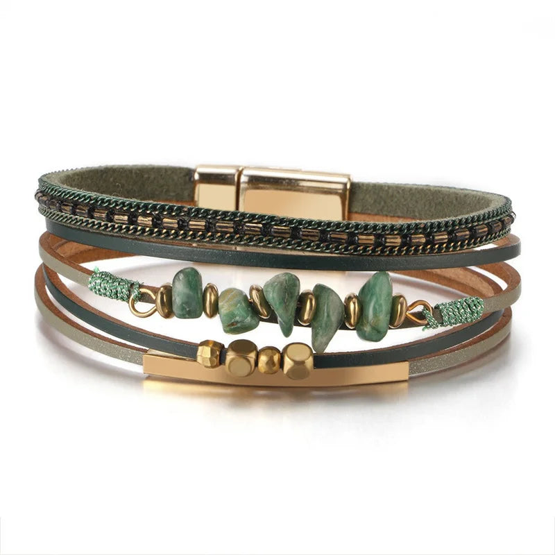 Western Cross Charm Bracelet