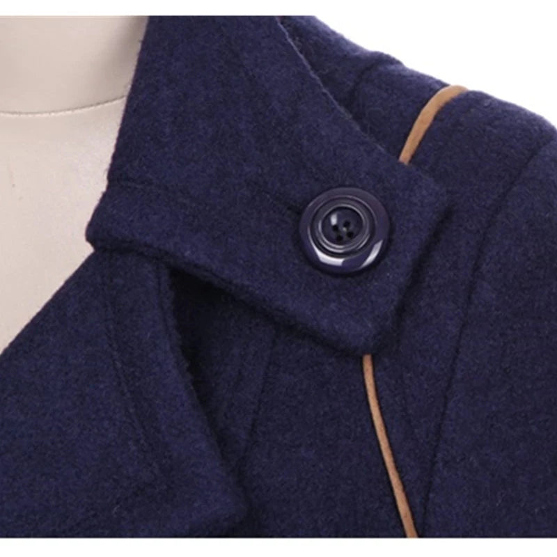 Double Breasted Wool Coat