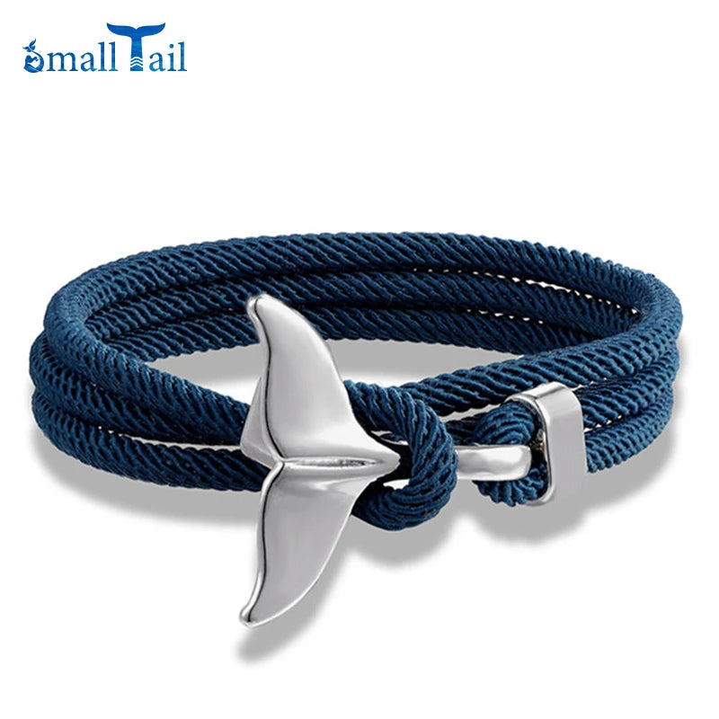 Whale Tail Anchor Bracelet