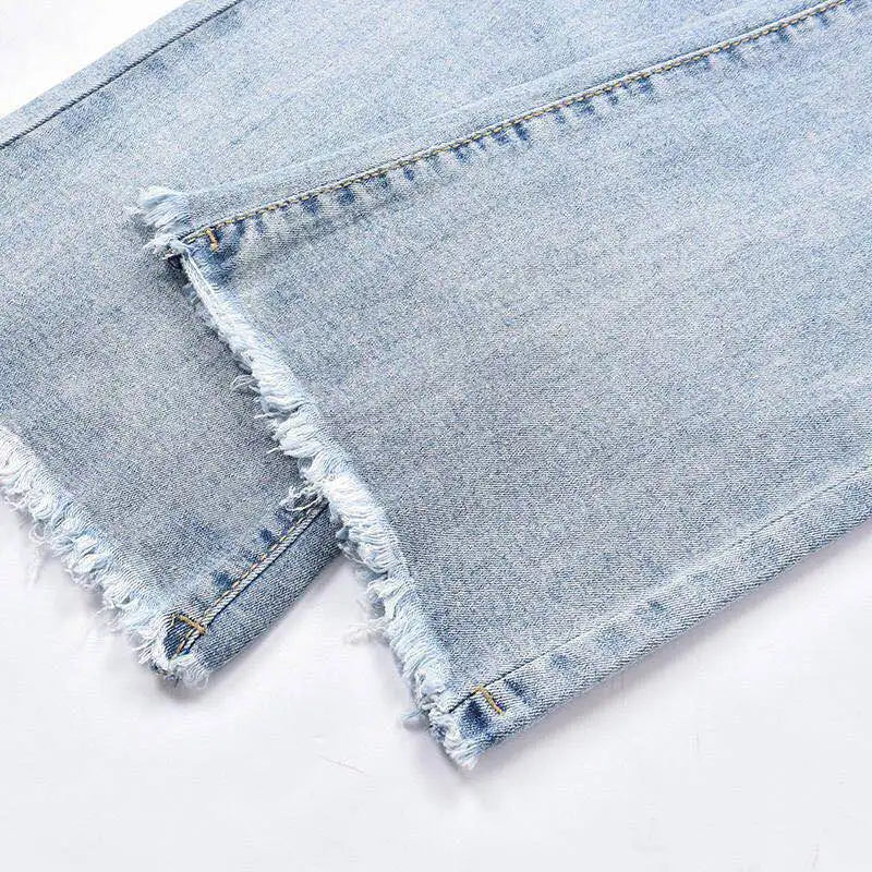 Slim Flare Ankle Jeans