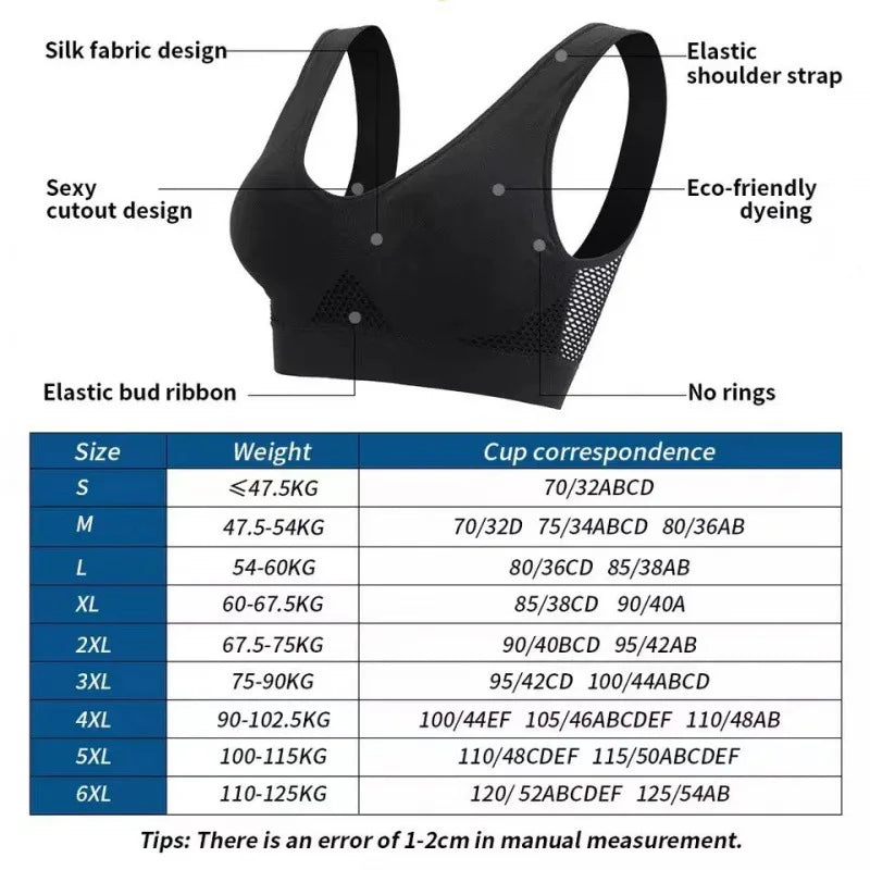 Hollow Out Sports Bra