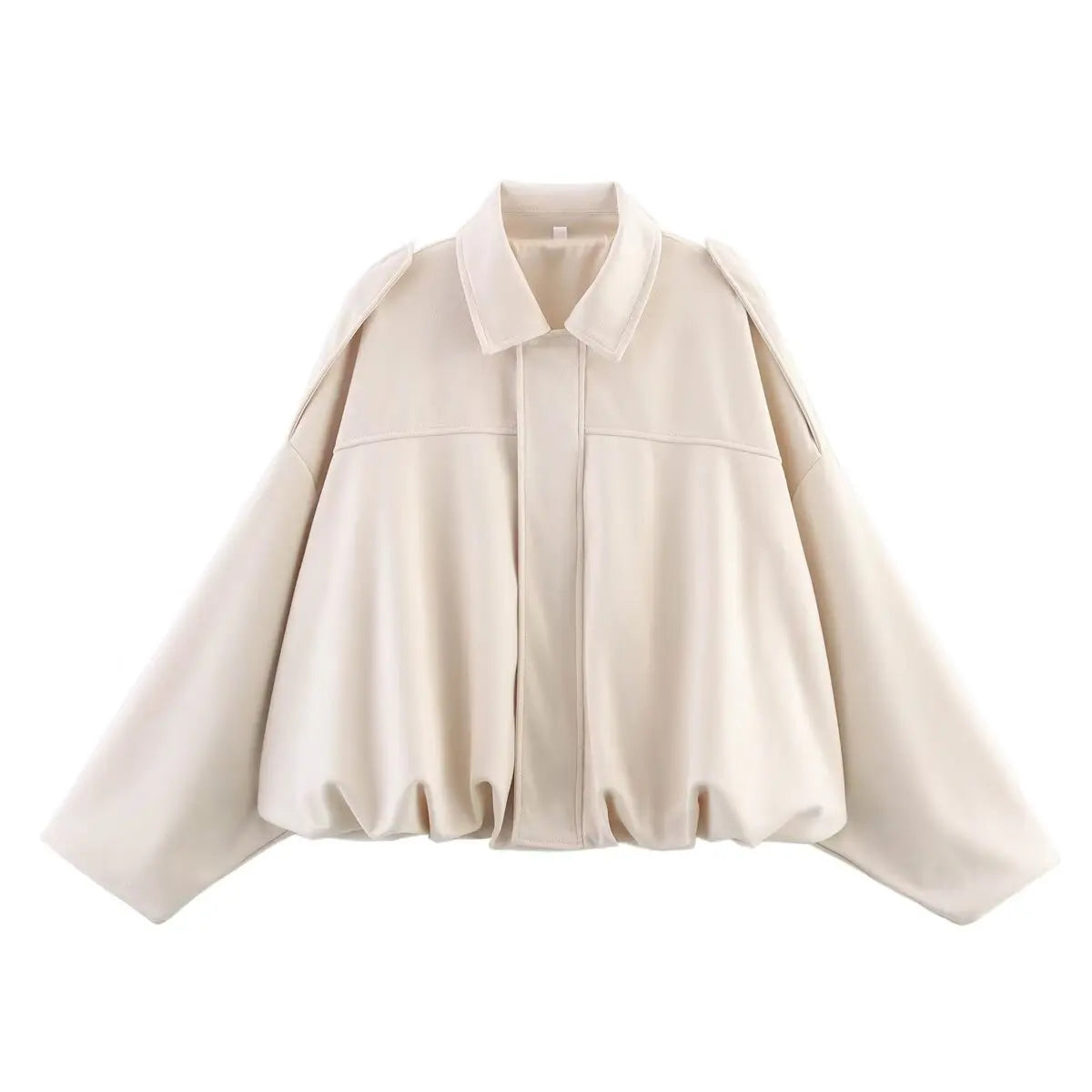 Suede Textured Bomber Jacket