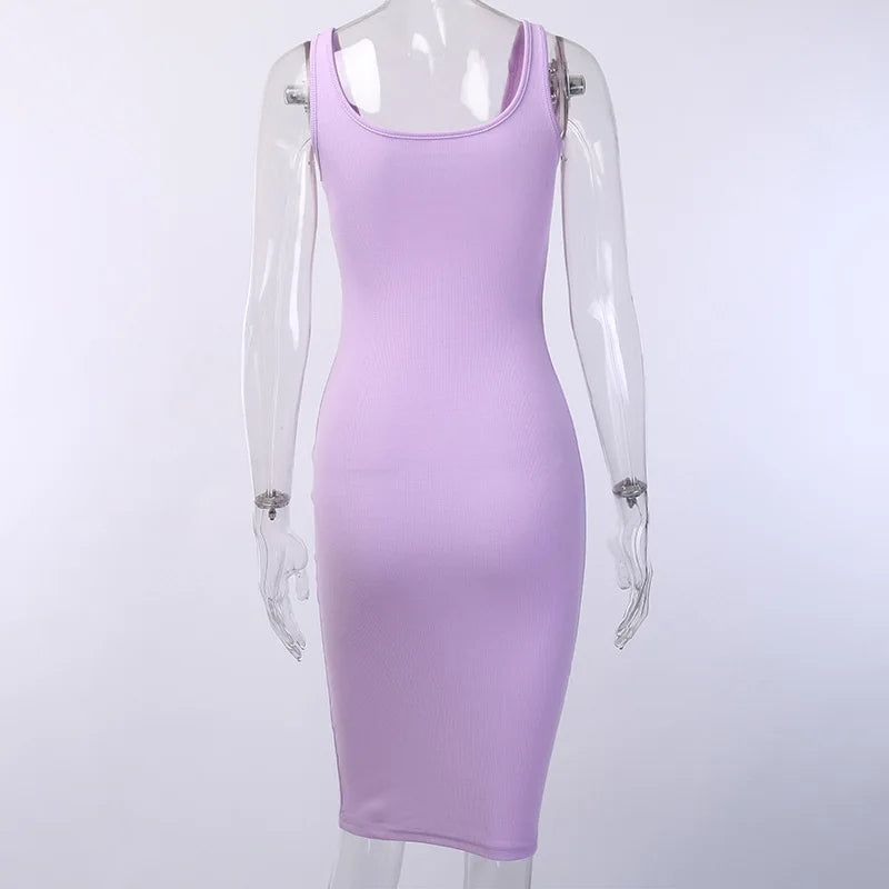 V-Neck Wrap Slip Dress