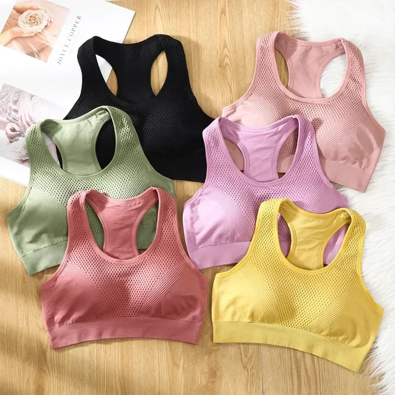 Seamless Padded Sports Bra