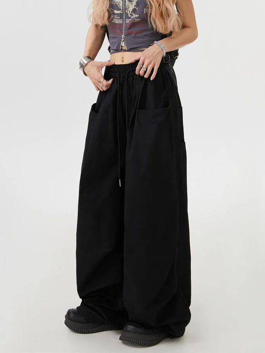 Y2K Cargo Wide Pants
