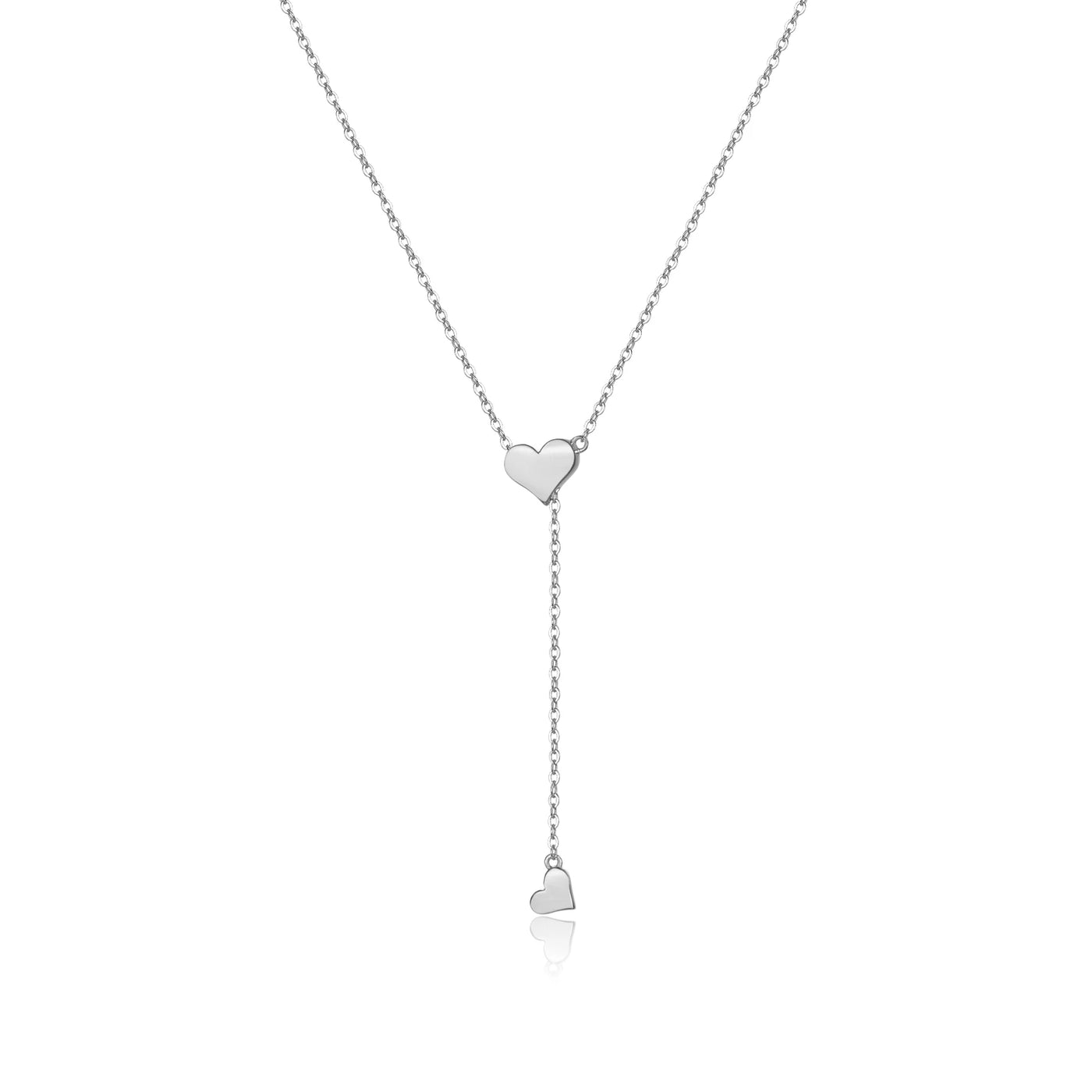 Sterling Heart Charm Necklace