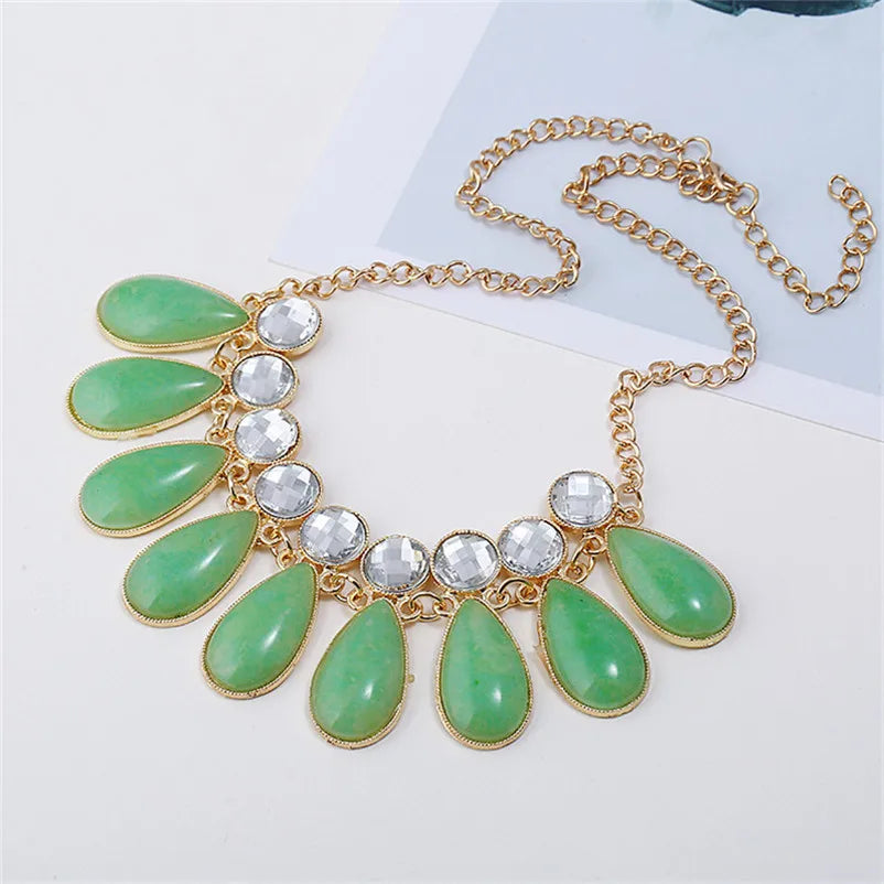 Vintage Gem Choker Necklace