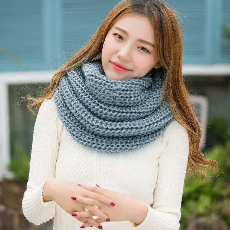 Knitted Winter Neck Scarf
