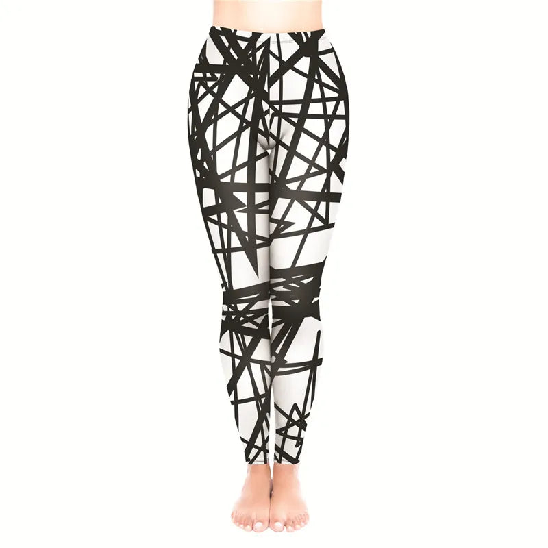 Aztec Ombre Stretch Leggings