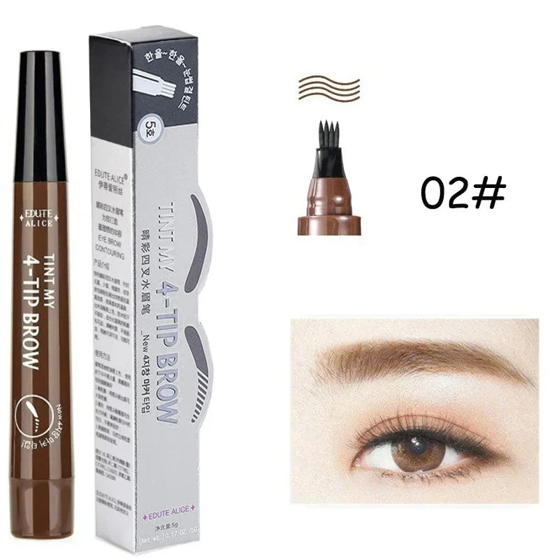 Fork Tip Eyebrow Pen