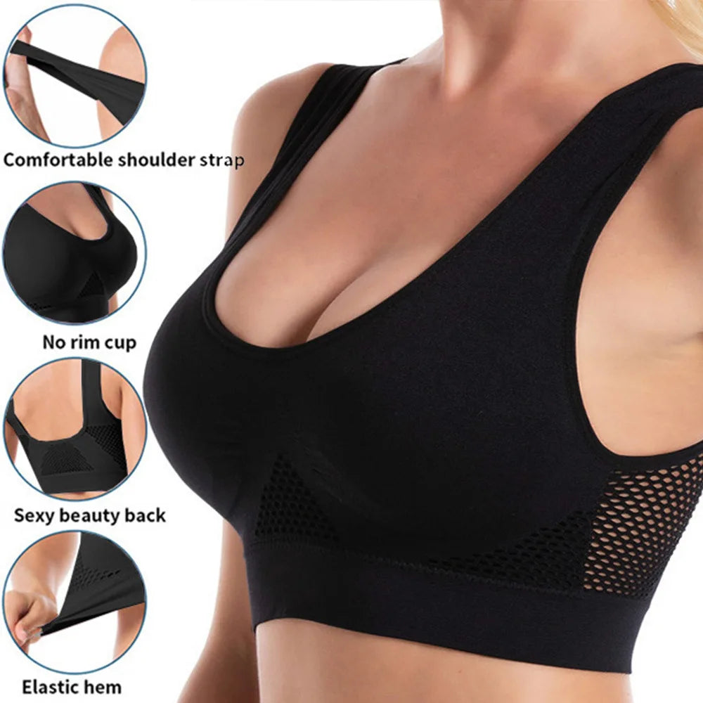 Hollow Out Sports Bra