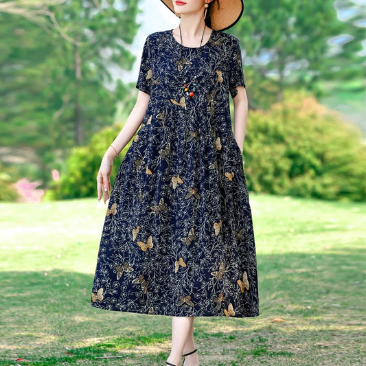 Floral Loose Summer Dress
