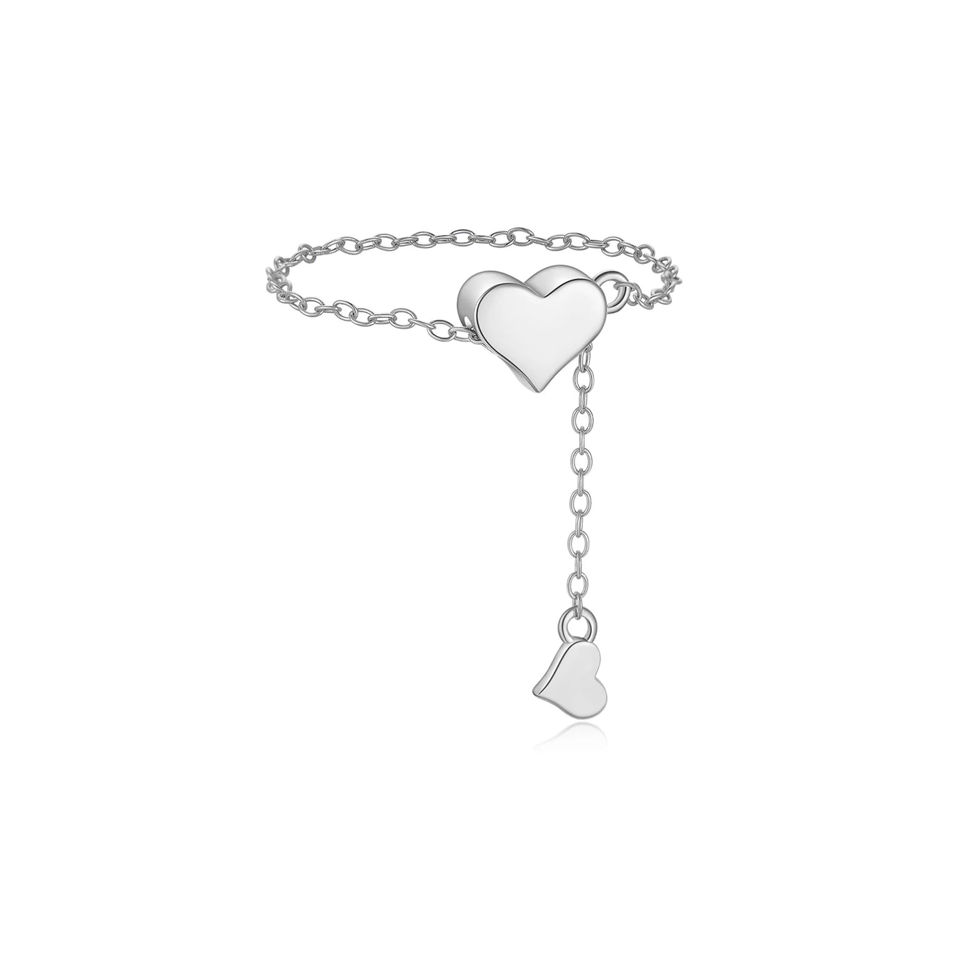 Sterling Heart Charm Necklace