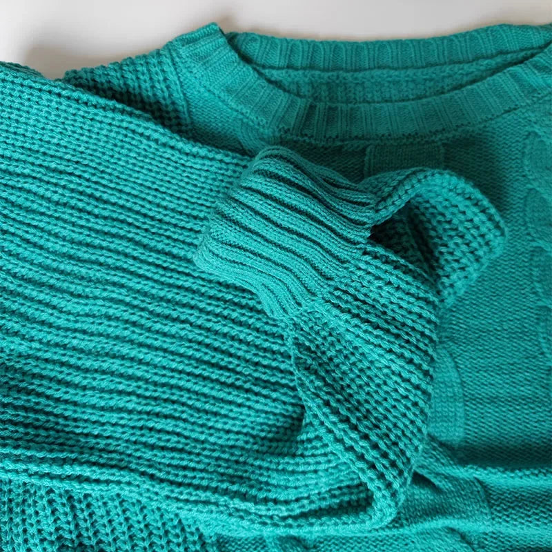 Loose Lantern Sleeve Sweater