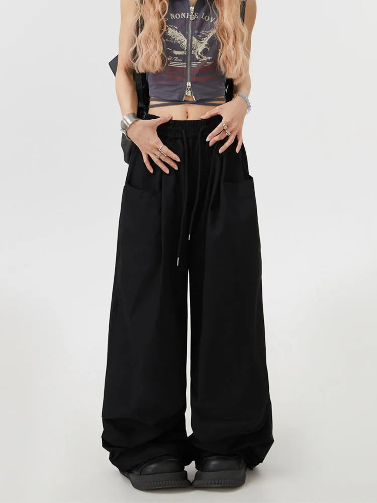 Y2K Cargo Wide Pants