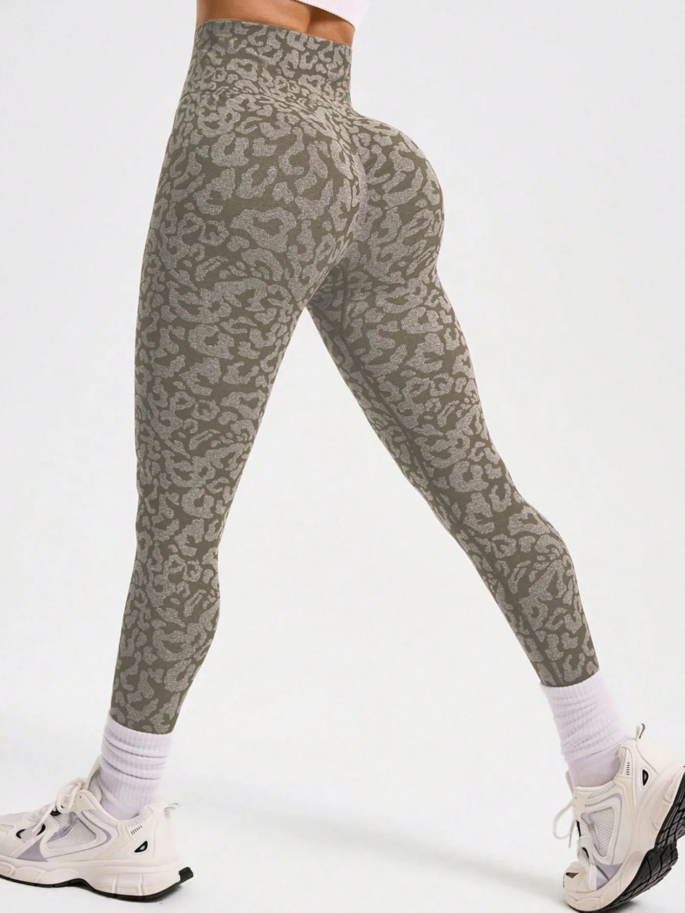 Leopard Seamless Yoga Leggings