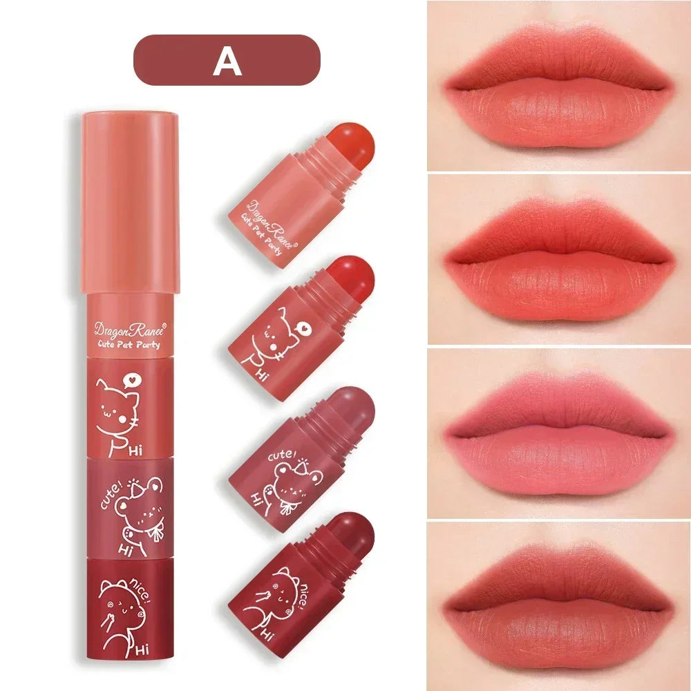 Four Piece Lip Crayon Kit