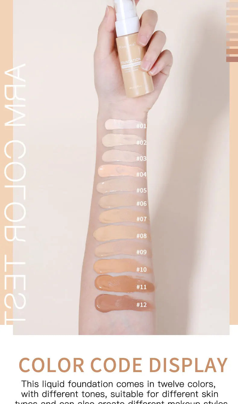 Sweat Resistant Liquid Foundation
