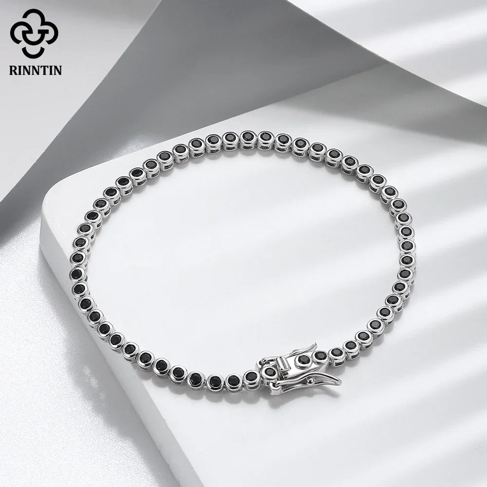 Sterling Zircon Tennis Bracelet